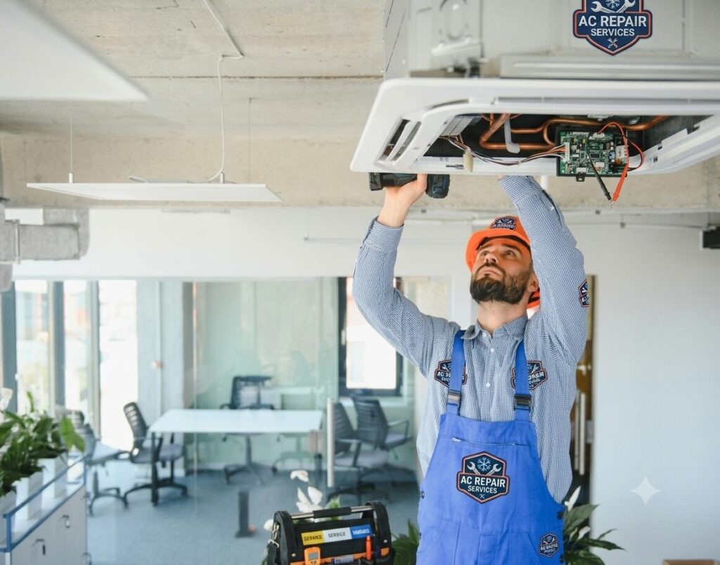 Professional air conditioner repair service in Dubai