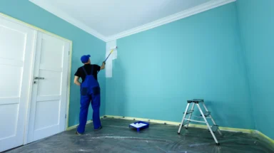 faded paint